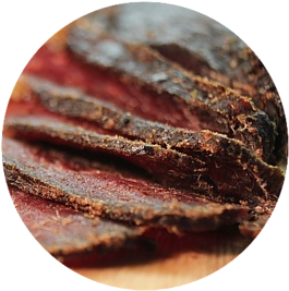 Dry meat