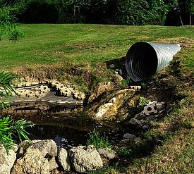 Contaminated water