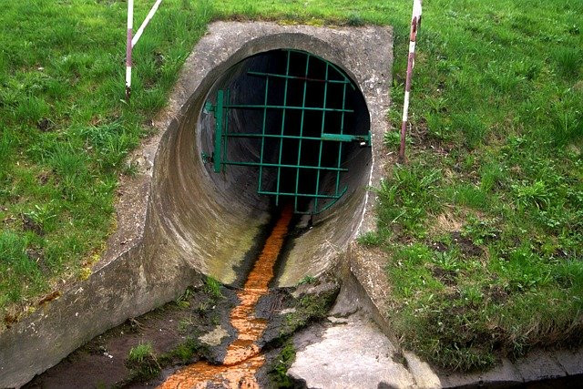 Sewage in the streets
