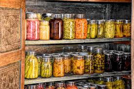 canning - stockpiling food