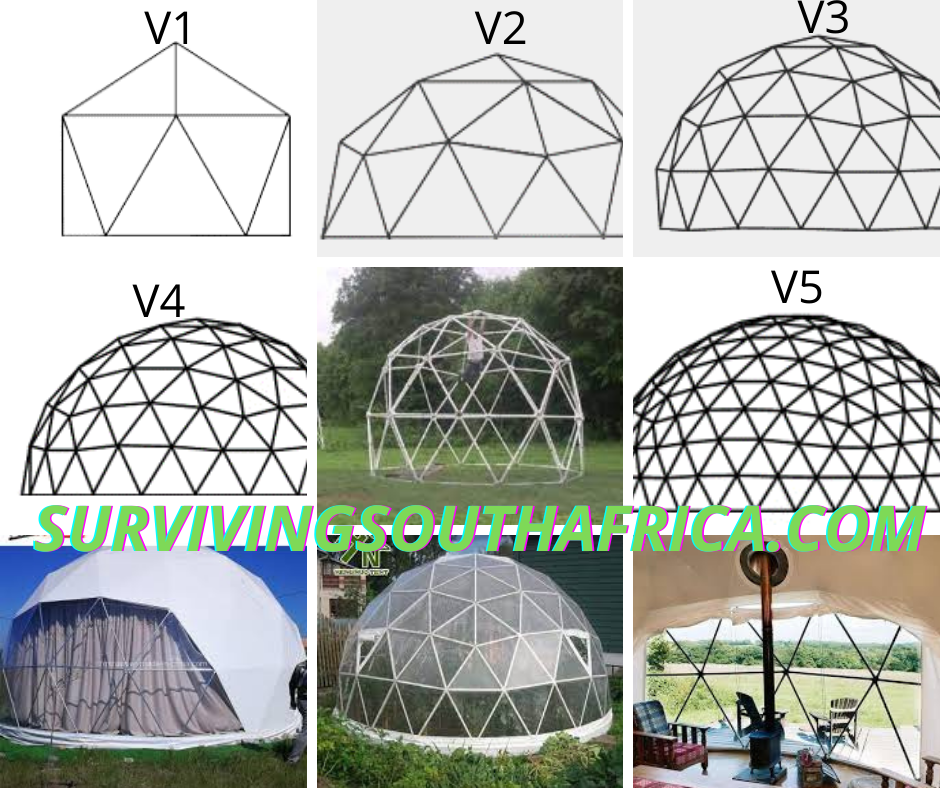 Geodesic Dome V frequesncies