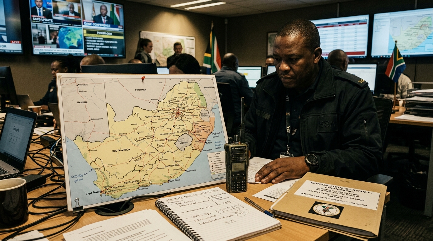 South Africa Intelligence Briefing: Ministerial Scandals, Cross-Border Syndicates, and Infrastructure Realities